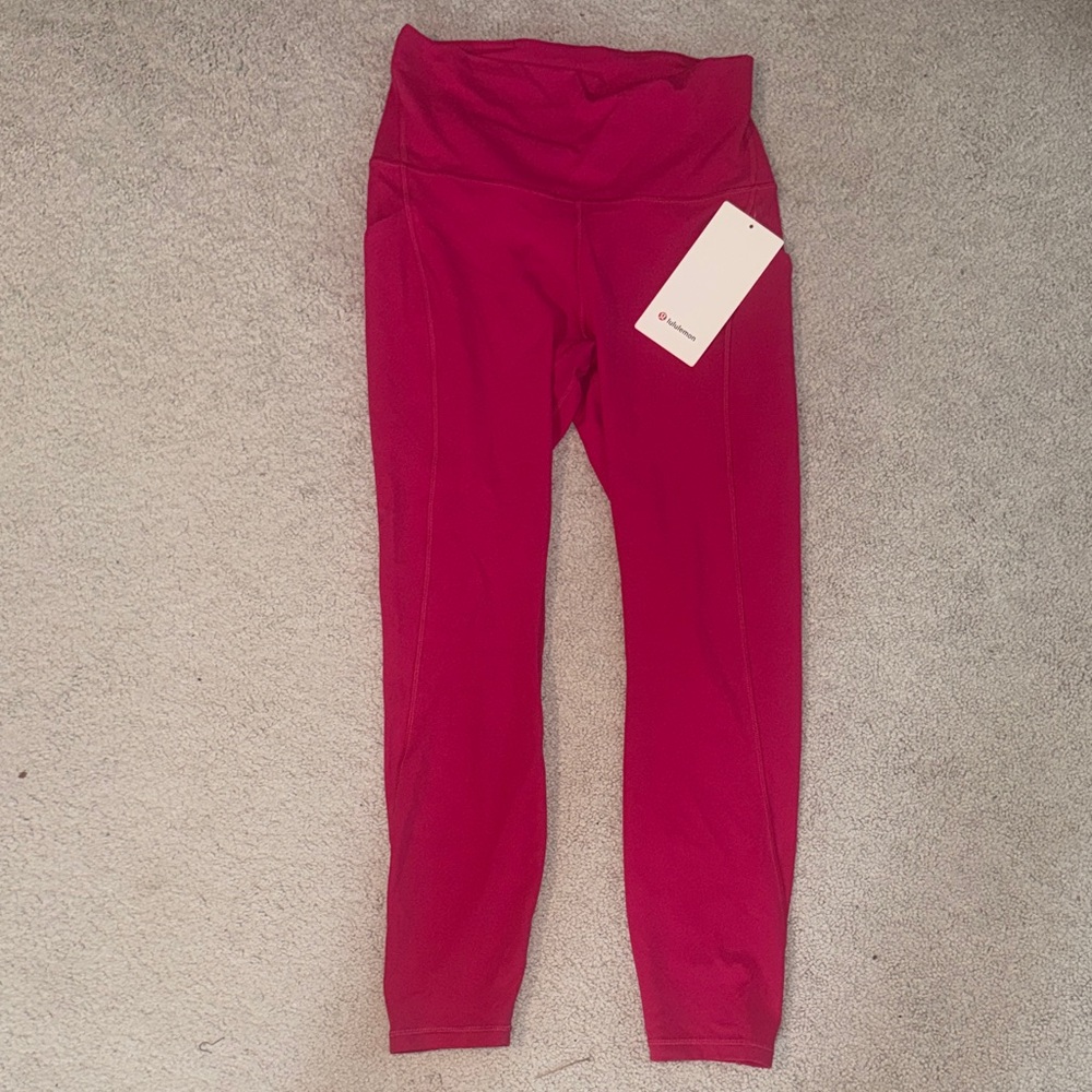 lululemon align 25” with pockets NWT Pink Leggings